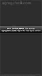 Mobile Screenshot of agregafacil.com
