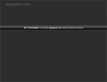 Tablet Screenshot of agregafacil.com